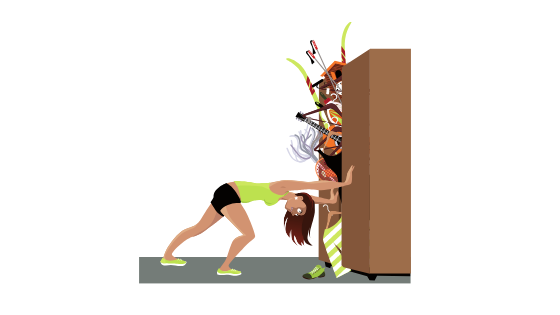 Räume Deinen Schrank auf